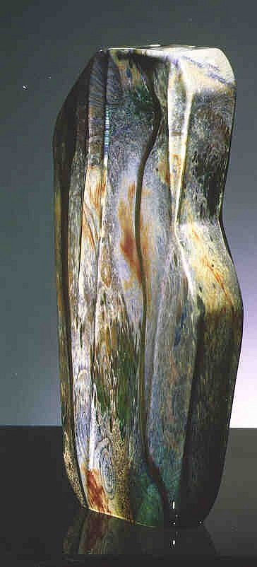 William Morris, Standing Stone (Gray)
1985, Glass