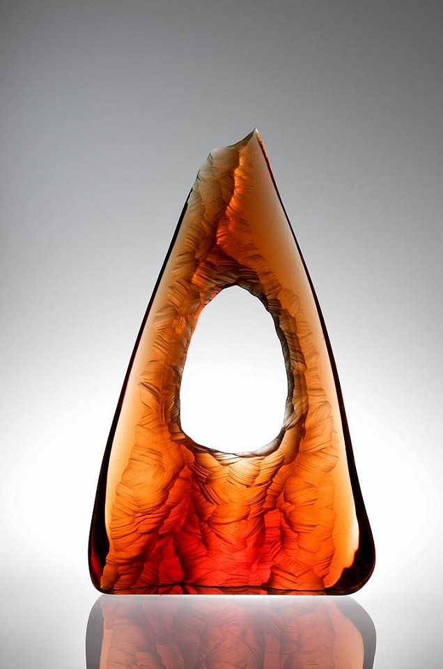 Peter Bremers, Canyons & Deserts 47, Window Rock
2010, Glass